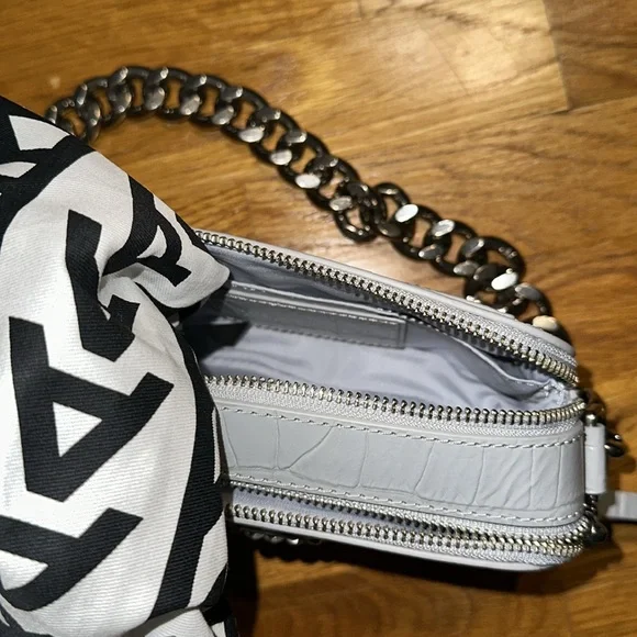 Marc Jacobs - The SnapShot Camera Leather Bag - Gray - New - Picture 10 of 17